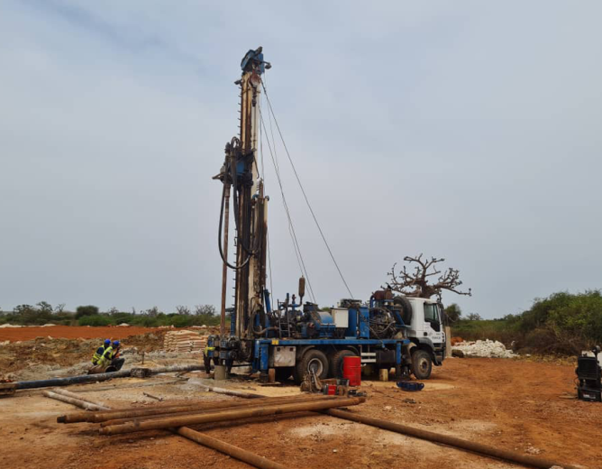 Construction d’un forage